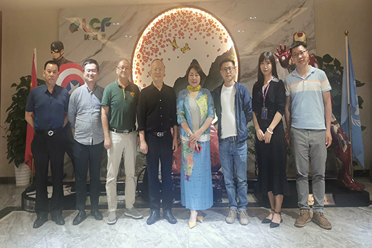 江门国家高新区领导莅临bwin必赢参观调研