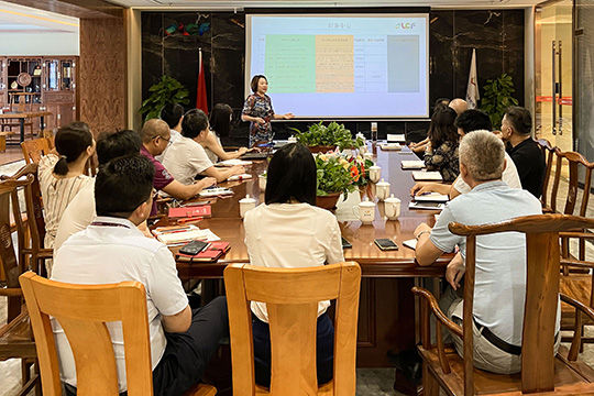 bwin必赢召开2021年中总结大会