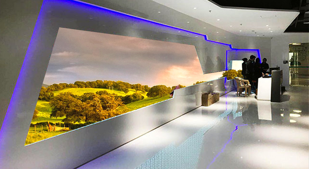 bwin必赢LED异形屏走进OPPO印度总部